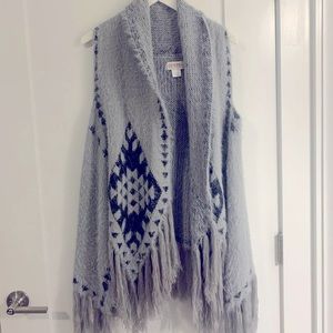 Cute, western style knit vest from Shyanne - one size